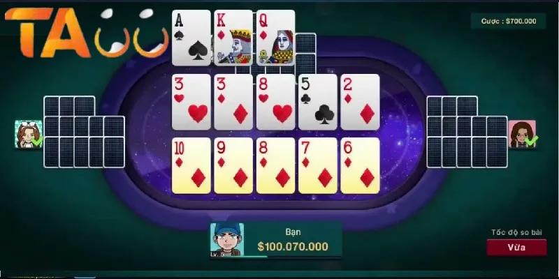 Dễ dàng tham gia game bài Mậu Binh