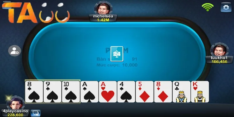 Game bài mới nhất TA88 Phỏm thu hút thành viên tham gia
