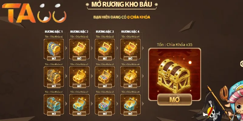 Tham gia slots game Kho Báu Hải Tặc ngay để khám phá game ấn tượng
